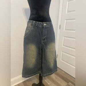 SHEIN Women's Blue Jean Shorts